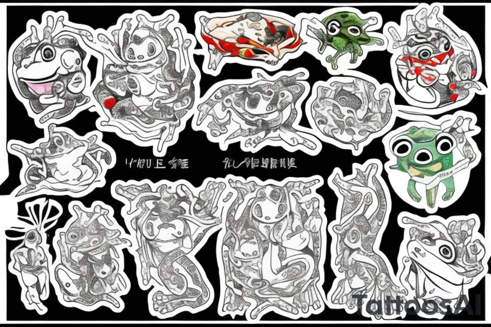 frog god tattoo idea
