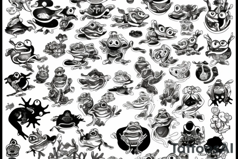 frog god tattoo idea