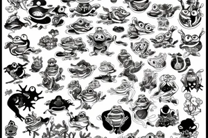 frog god tattoo idea