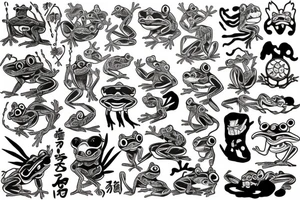 frog god tattoo idea