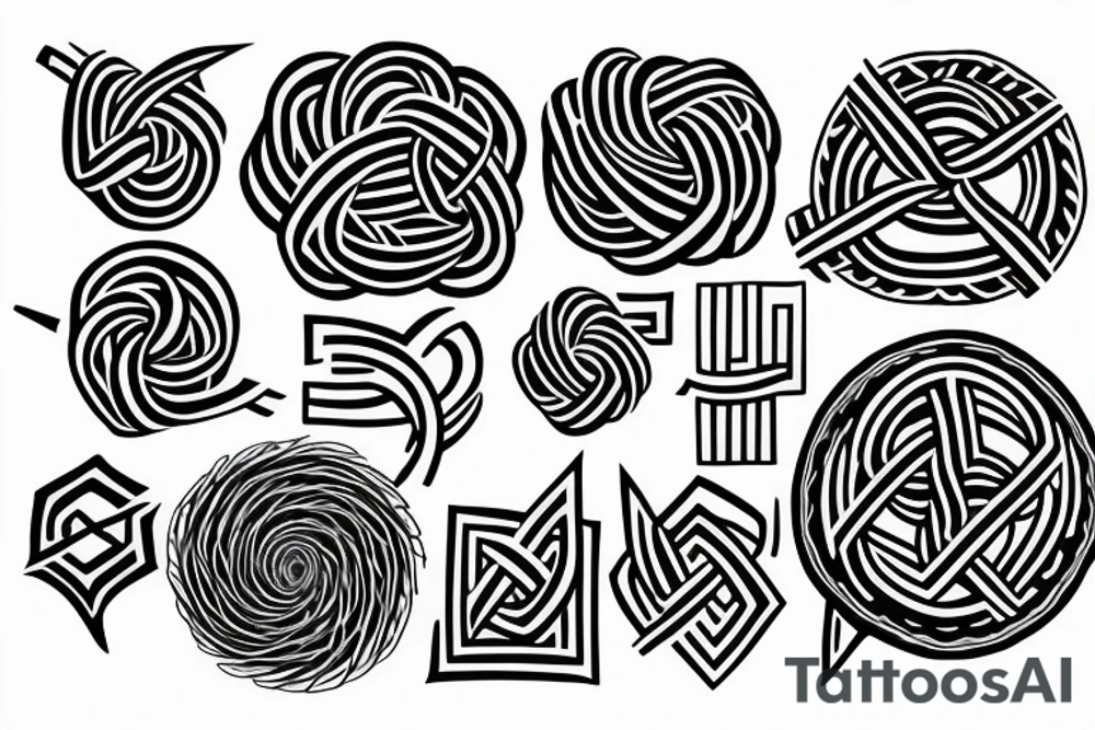 Bowen knot tattoo idea