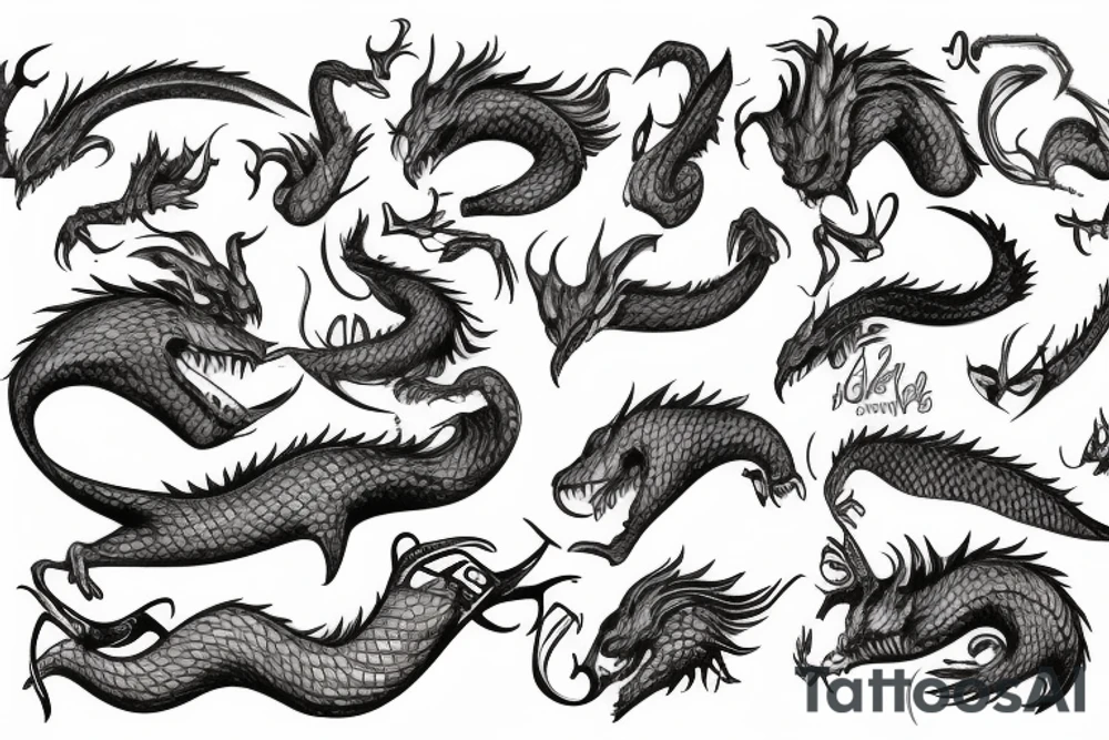 dacian draco tattoo idea