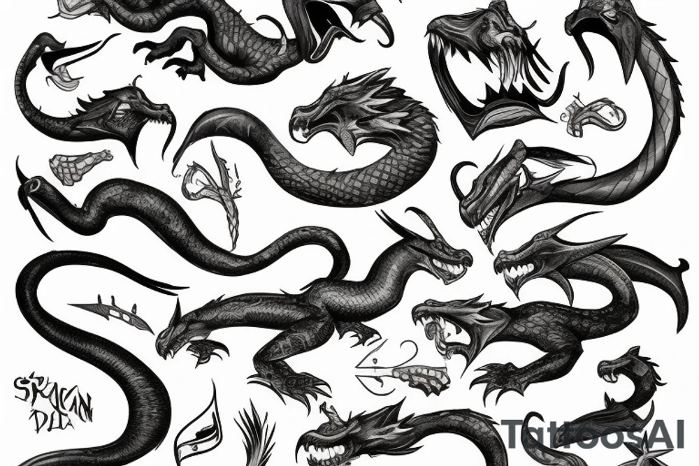 dacian draco tattoo idea