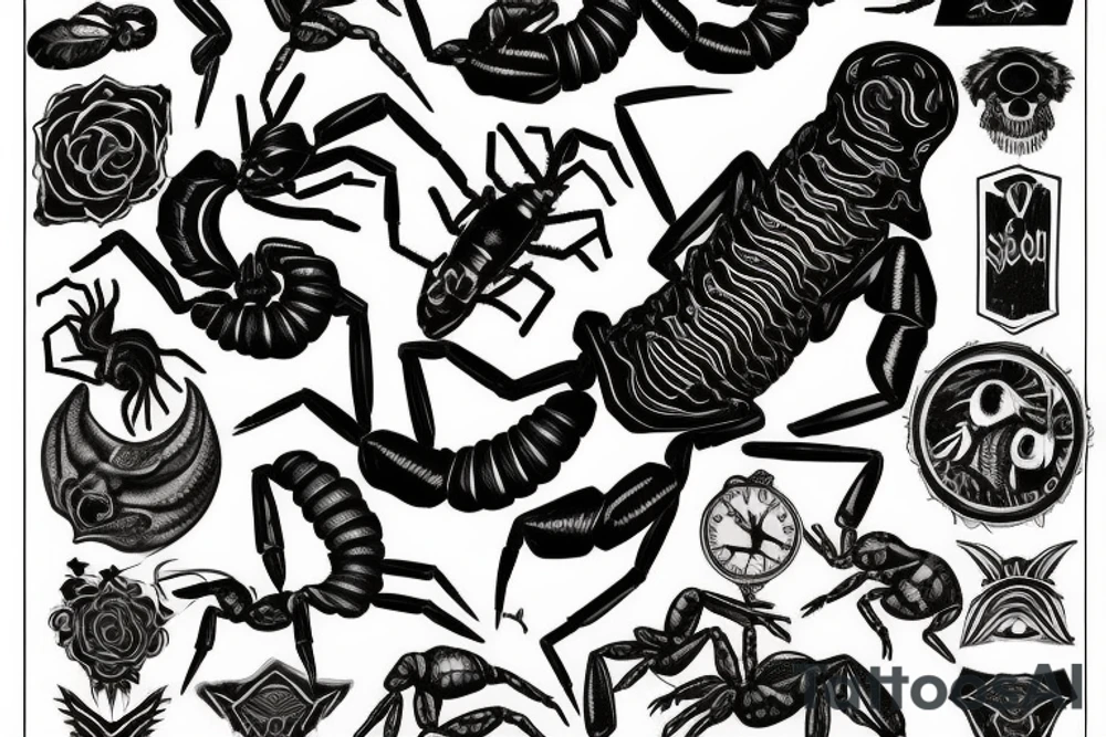 Scorpion, Libra, tattoo idea