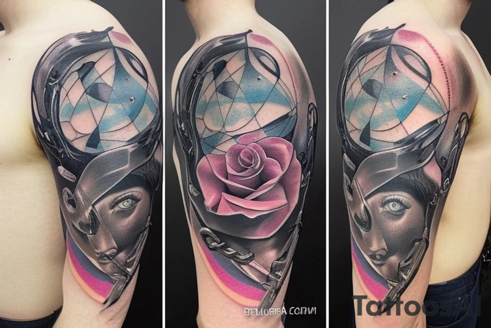 Cancer pisces and Gemini astrological signs tattoo idea