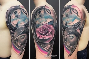 Cancer pisces and Gemini astrological signs tattoo idea