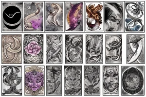 Cancer astrological sign tattoo idea