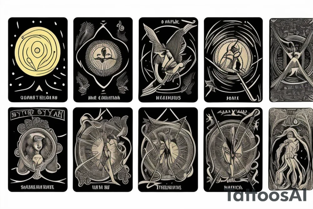 Star tarot tattoo idea