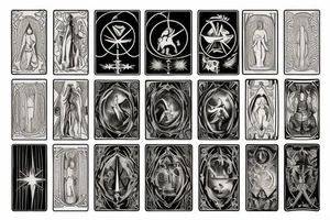 Star tarot tattoo idea