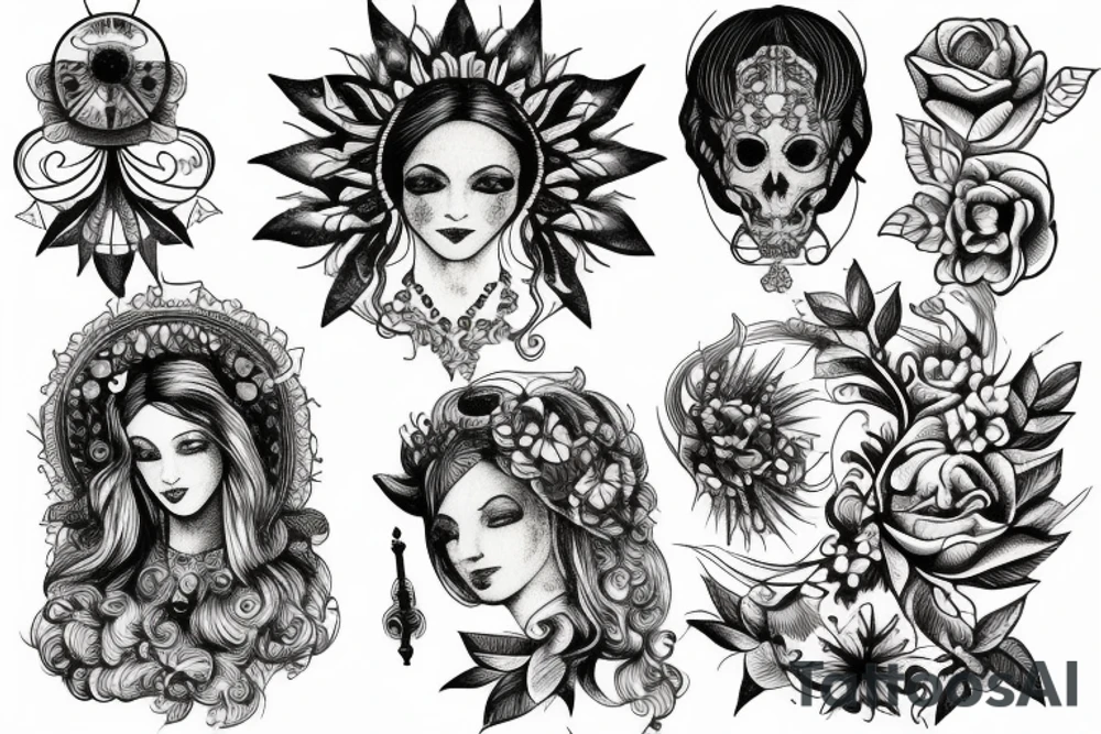Star tattoo idea