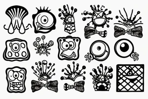 SpongeBob tattoo idea