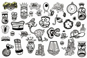 SpongeBob tattoo idea
