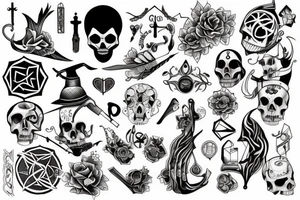 Necromancy tattoo idea