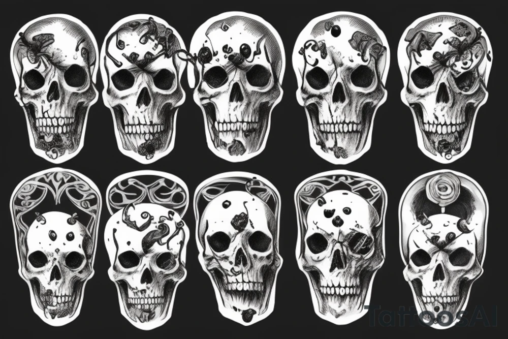Necromancy tattoo idea
