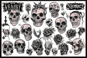 Necromancy tattoo idea