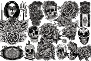 Necromancy Regal Stoic Vivid tattoo idea