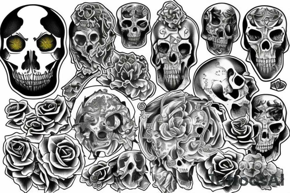 Necromancy Regal Stoic Vivid tattoo idea