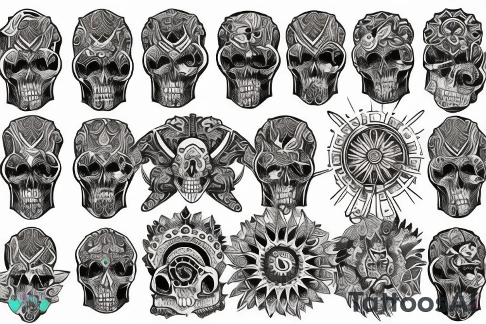 Necromancy Regal Stoic Vivid tattoo idea