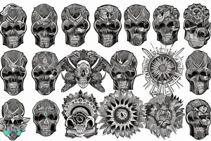 Necromancy Regal Stoic Vivid tattoo idea