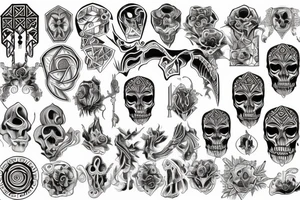 Necromancy Regal Stoic Vivid tattoo idea