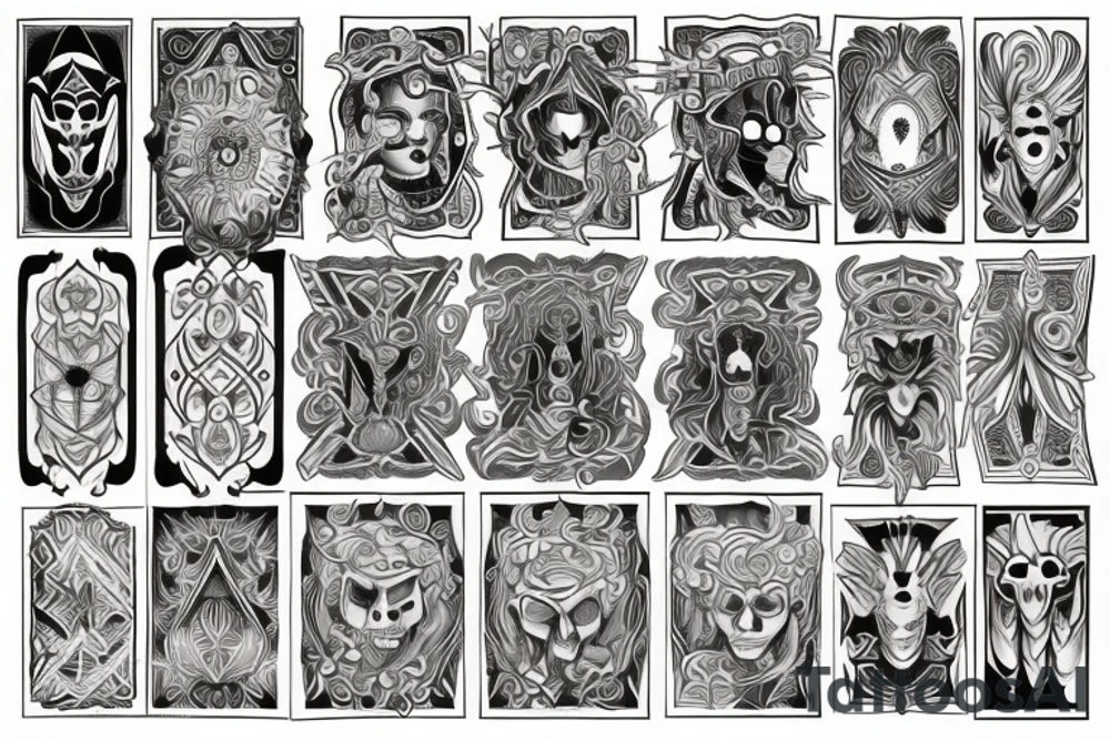 Necromancy Regal Stoic Vivid tattoo idea