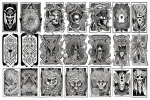 Necromancy Regal Stoic Vivid tattoo idea