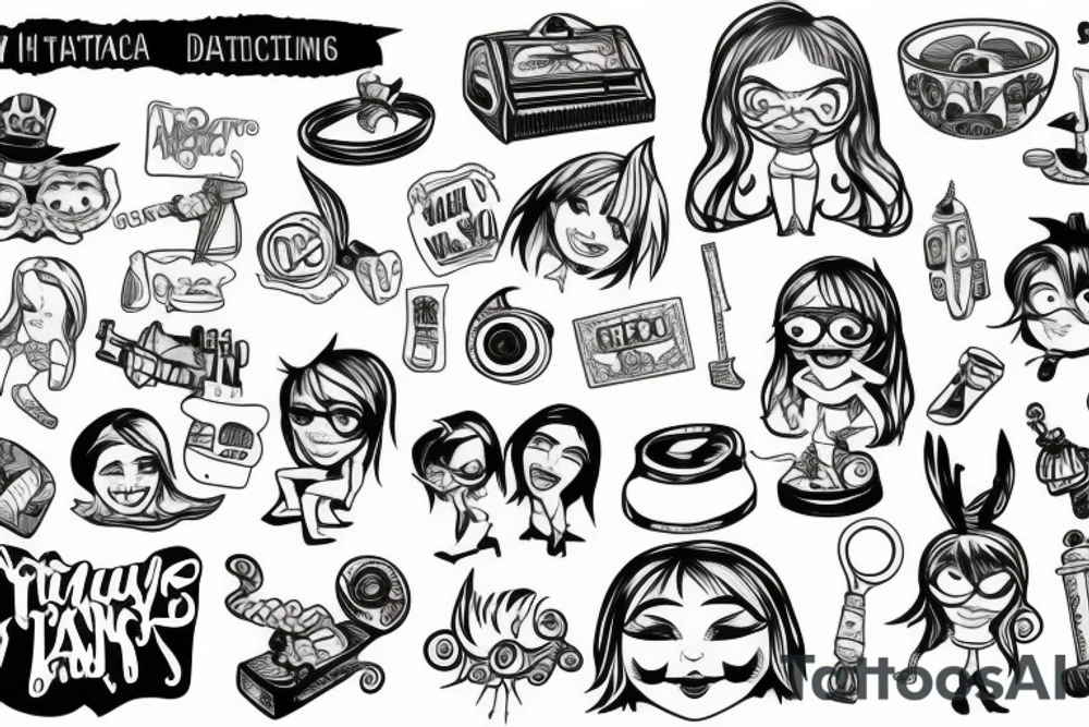 Tiny tina tattoo idea