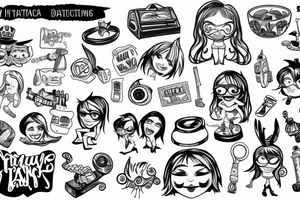 Tiny tina tattoo idea
