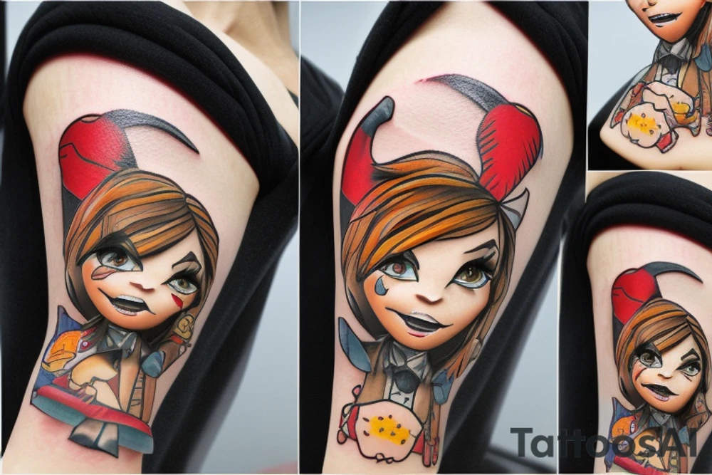 Tiny tina From Borderlands tattoo idea