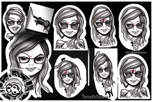 Tiny tina From Borderlands tattoo idea