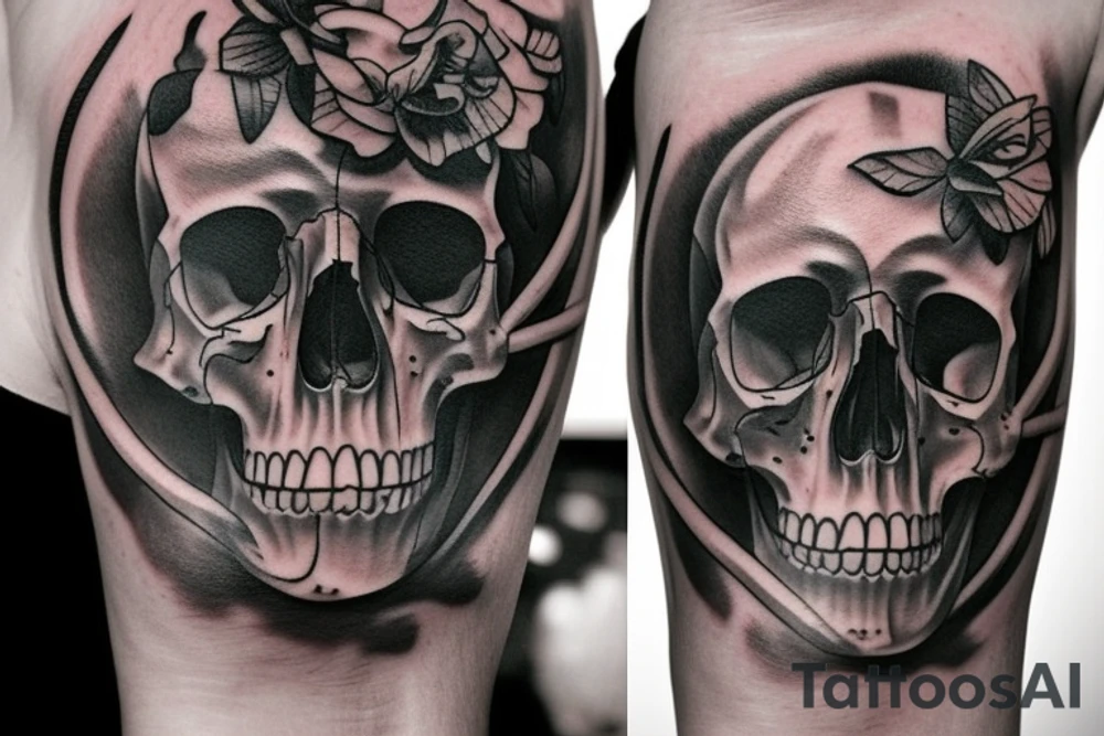 skull tattoo tattoo idea