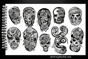 Stitching loose threads over the soul tattoo idea