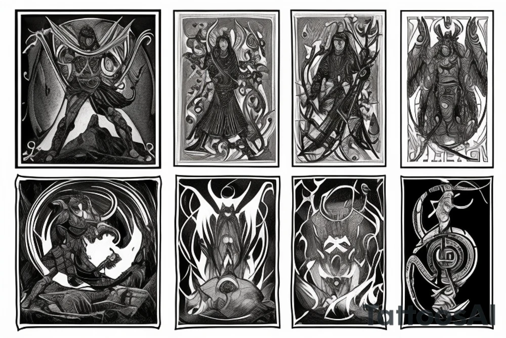 Norse mythology and the Heimdallr versus Loki duel tattoo idea