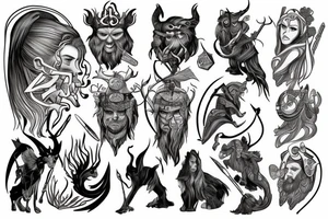 Norse mythology tattoo idea