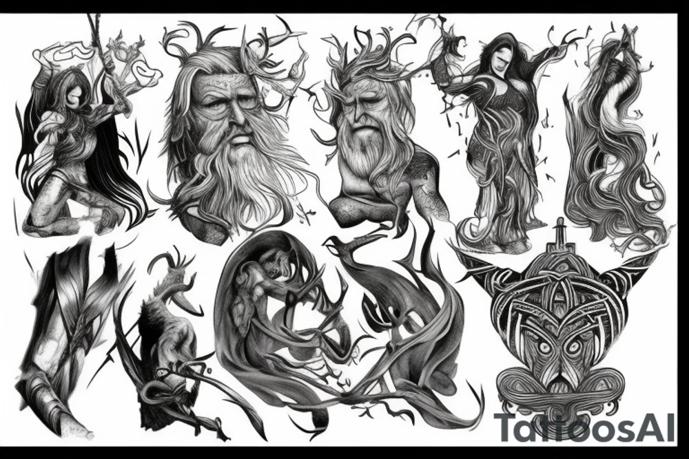 Norse mythology tattoo idea
