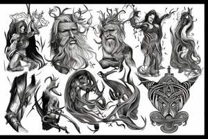 Norse mythology tattoo idea