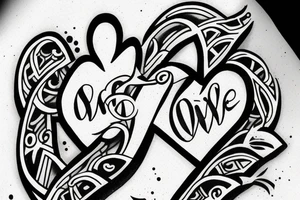 Philadelphia love sign tattoo idea