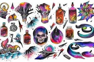 Tornado tattoo idea