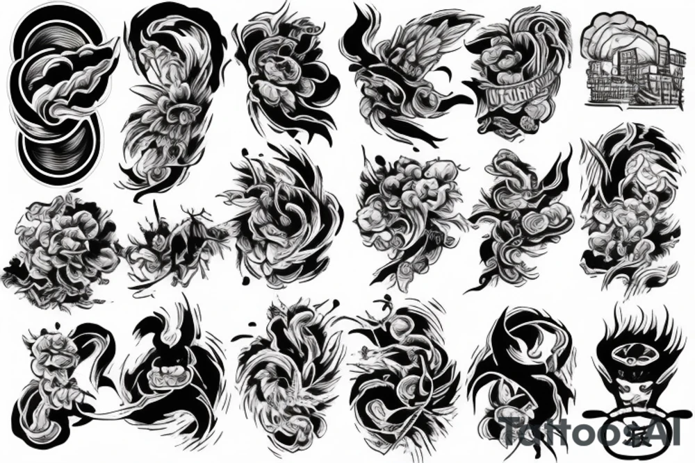 Tornado tattoo tattoo idea