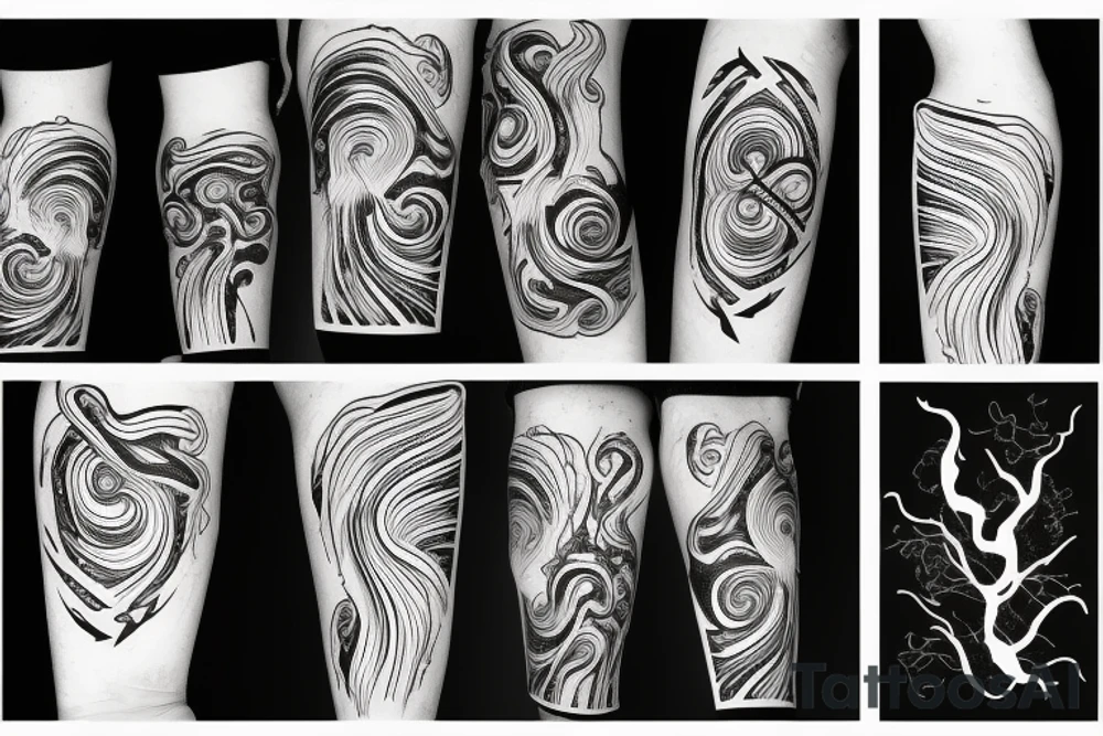 Tornado tattoo idea