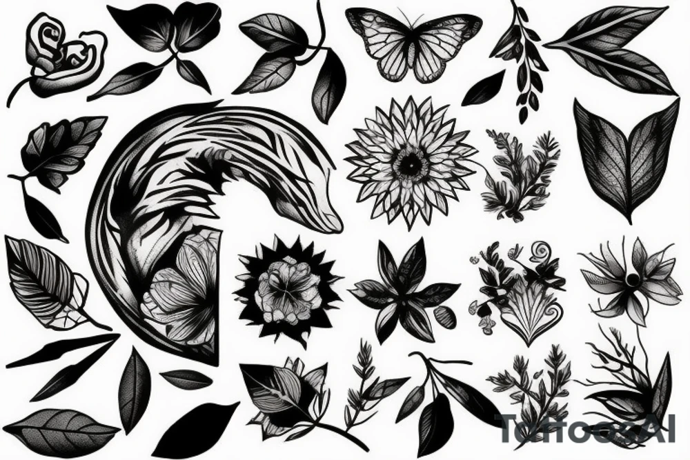 Nature tattoo idea