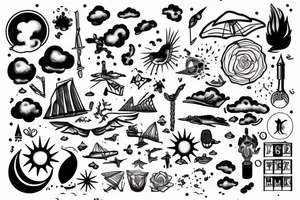 weather tattoo idea