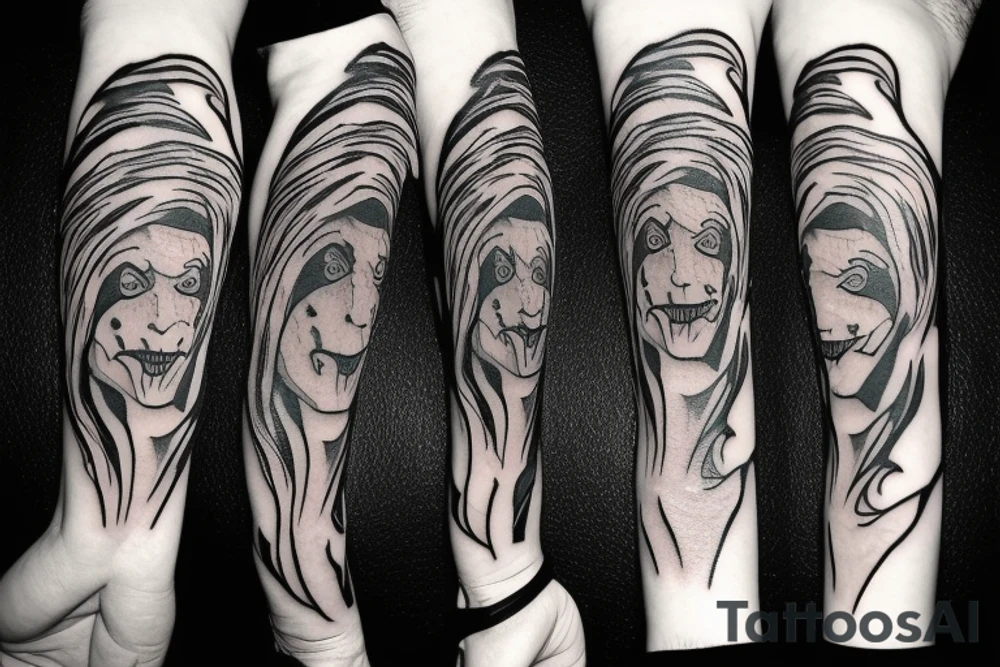 The joker tattoo idea