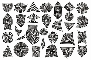 norse pegan odin tattoo idea