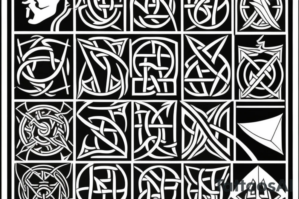 norse pegan odin tattoo idea