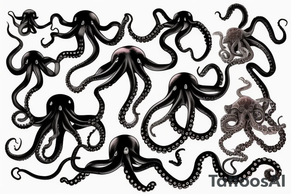 Octopus tattoo idea