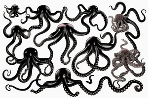 Octopus tattoo idea