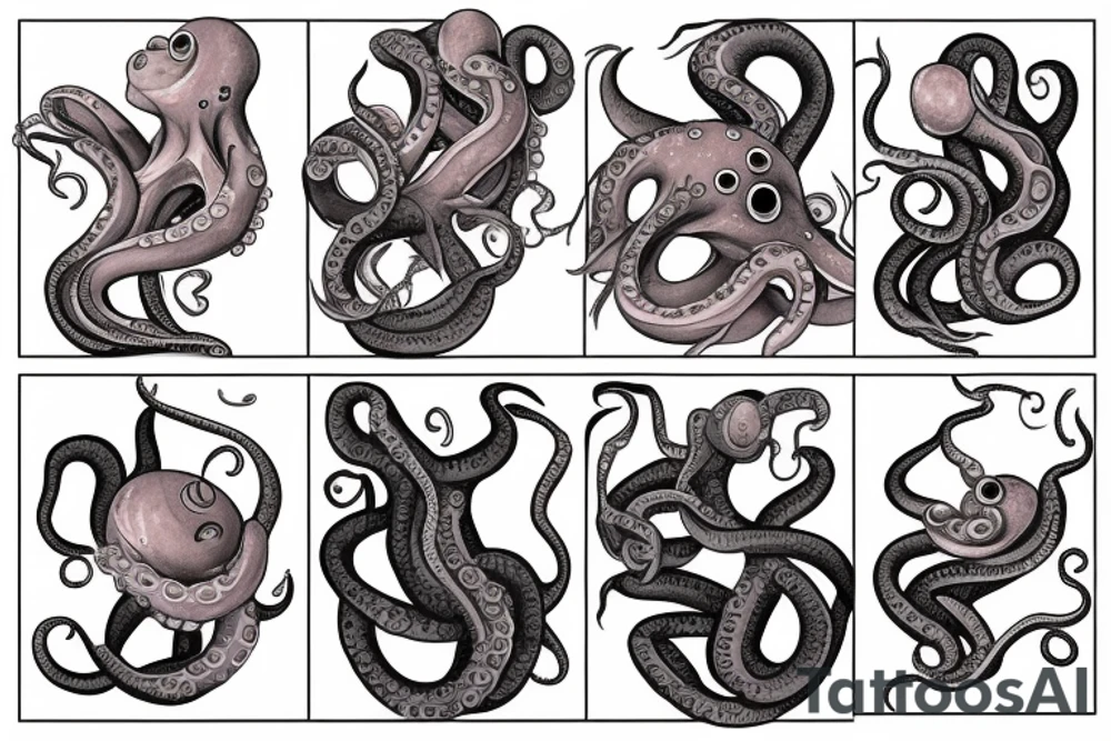Octopus tattoo idea
