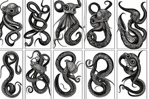 Shoulder Octopus tattoo idea