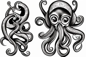 Shoulder Octopus tattoo idea